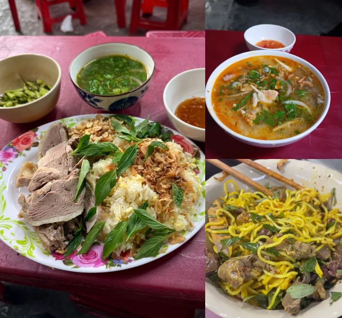 Ăn vặt đêm Huế chỗ nào ngon Quán gà vịt Bà Mừng