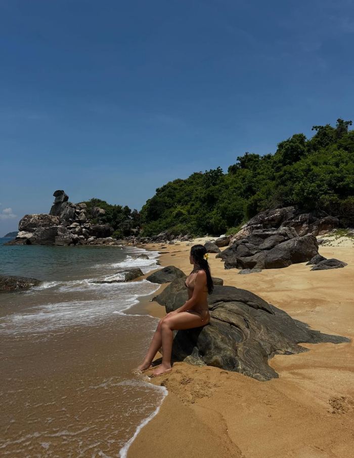 bãi biển ở Cù Lao Chàm Bãi Chồng 