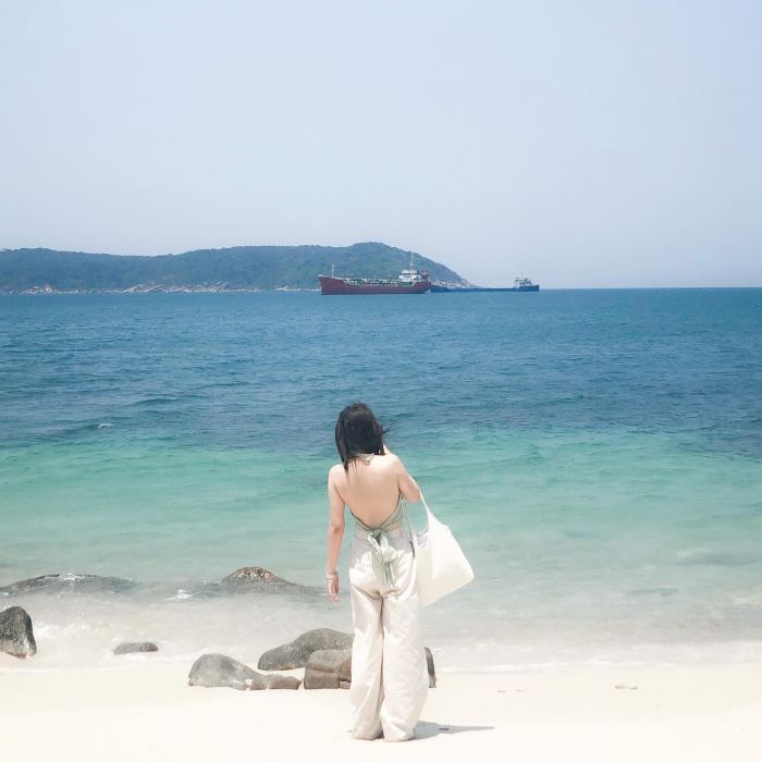 bãi biển ở Cù Lao Chàm Bãi Xếp 