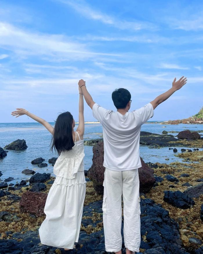 điểm ngắm rong mơ ở miền Trung Hòn Nhàn Đông Sơn (Quảng Ngãi)