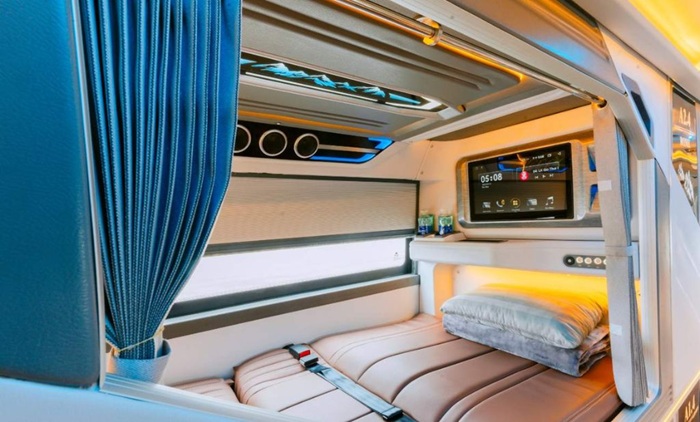 Ưu điểm của xe khách Hà Nội - Sapa là chạy tuyến đêm, tiết kiệm thời gian - Ảnh: Limo 24h Ưu điểm của xe khách Hà Nội - Sapa là chạy tuyến đêm, tiết kiệm thời gian - Ảnh: Limo 24h