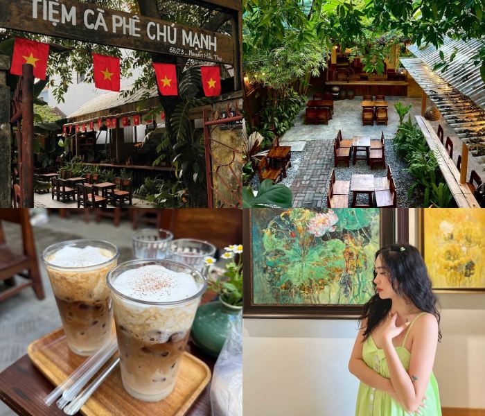 Quán cafe gần sân bay Đà Nẵng Tiệm Cà Phê Chú Mạnh 2