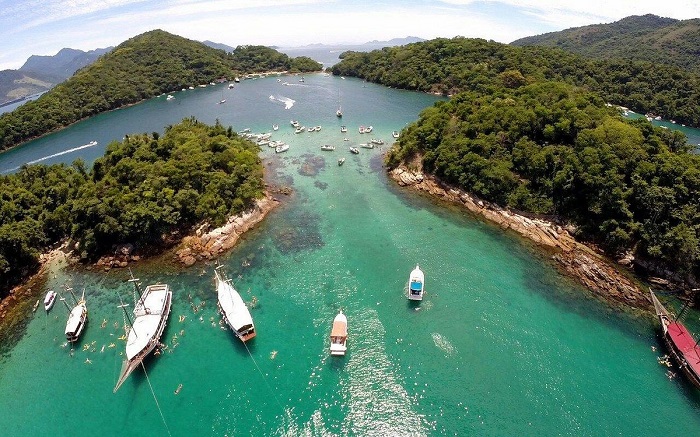 Vẻ đẹp đảo Ilha Grande Brazil 