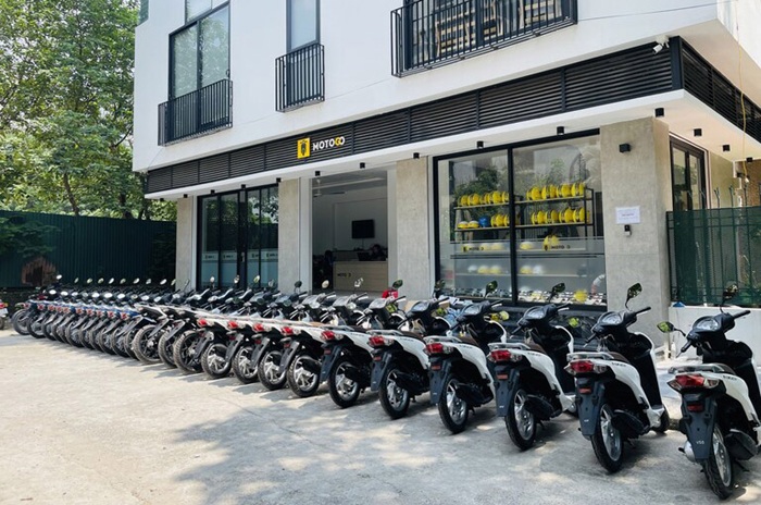 Khi thuê xe máy nhớ kiểm tra lốp, phanh... để đảm bảo an toàn cho hành trình - Ảnh: MOTOGO