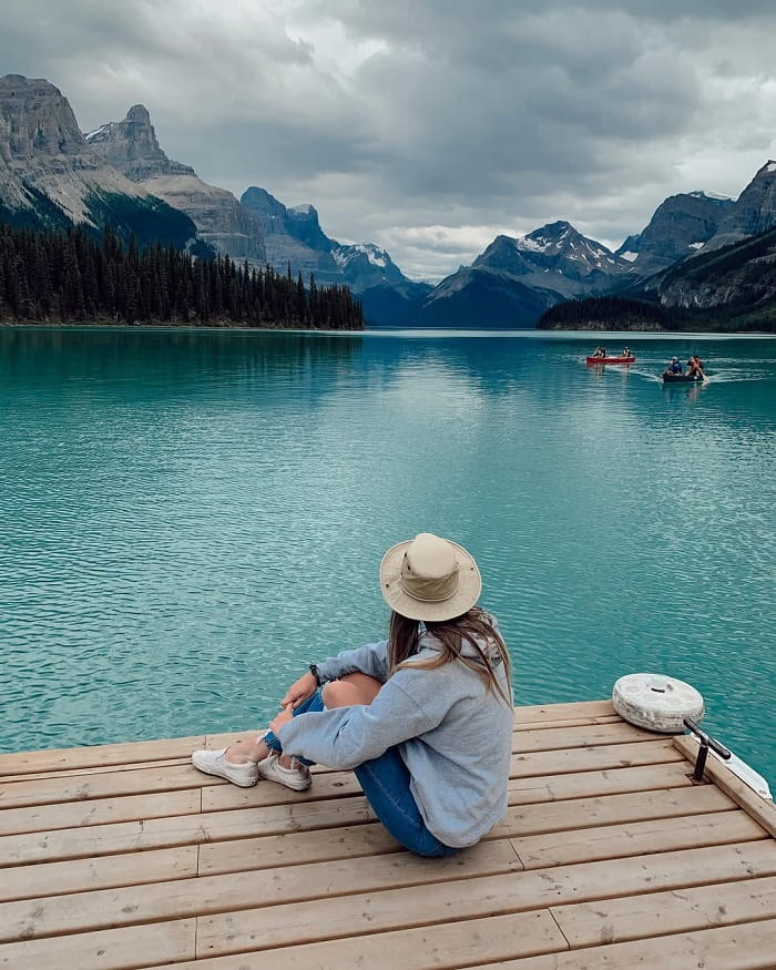 Hồ Maligne là điều nên làm và xem ở vườn quốc gia Jasper Canada
