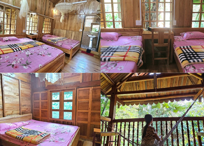 Phòng ốc lưu trú ở Faithien homestay - Ảnh: Faithien homestay