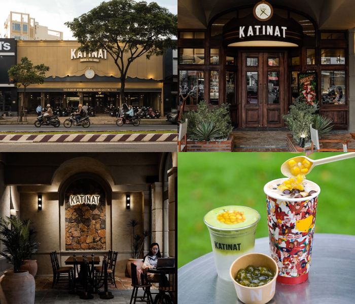 Katinat quán cafe gần sân bay Đà Nẵng 