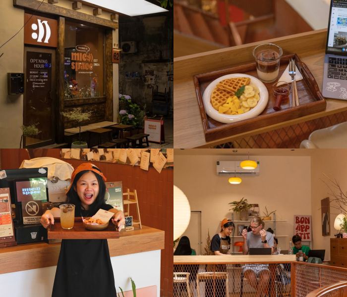 Miên Space quán cafe gần sân bay Đà Nẵng 
