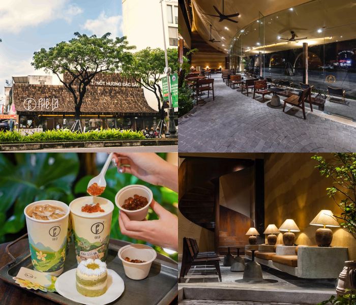 Quán cafe gần sân bay Đà Nẵng Phê La