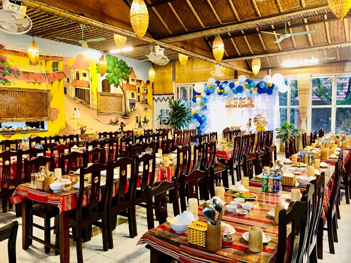 Không gian nhà hàng Tràng An 89 rộng rãi, thoáng mát - Ảnh: Fanpage Nhà hàng Tràng An 89