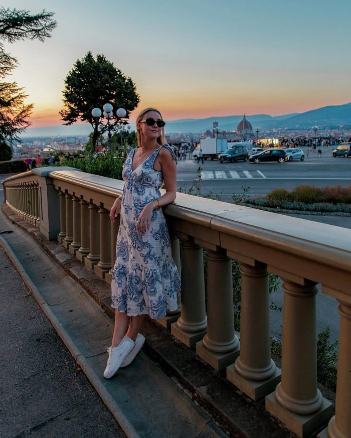 Khám phá quảng trường Piazzale Michelangelo Ý