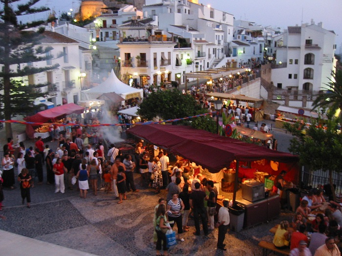 thị trấn cổ ở Tây Ban Nha