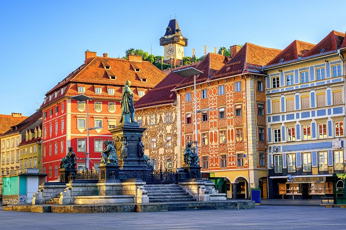 Ghé thăm thành phố Graz cổ kính và thanh lịch của nước Áo