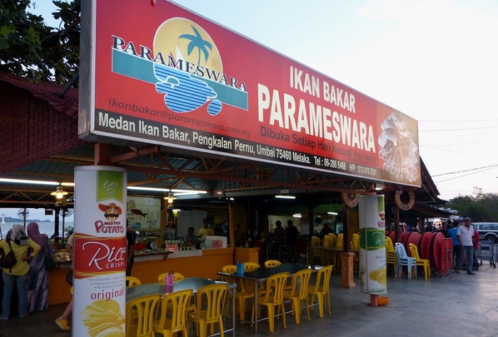 Ikan Bakar Parameswara - Những quán ăn ngon ở Malacca