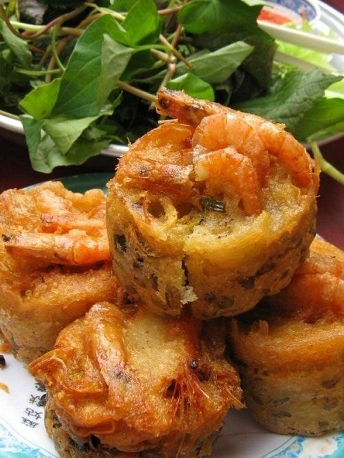 Bánh cống Sóc Trăng - chiếc bánh vàng ươm hấp dẫ