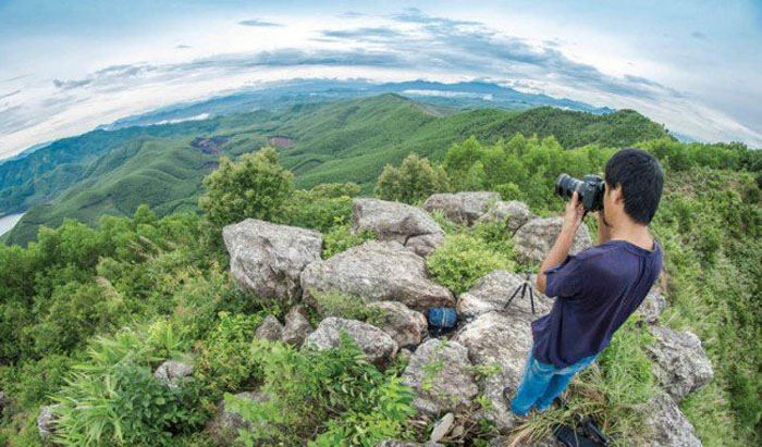 Hue Hon gibbon mountain - beautiful cloud hunting spot