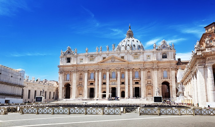 Nhà thờ thánh Peter Vatican - Kỳ quan kiến ​​trúc hàng đầu của châu Âu