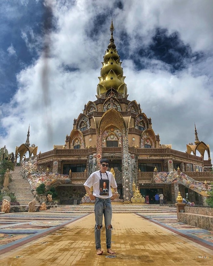 Đền Wat Pha Sorn Kaew - kiến trúc hội trường cầu nguyện