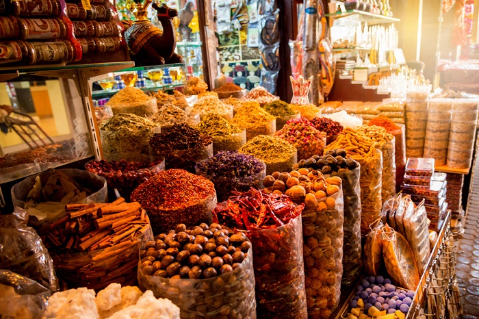 Chợ Souks Dubai - Lạch Dubai