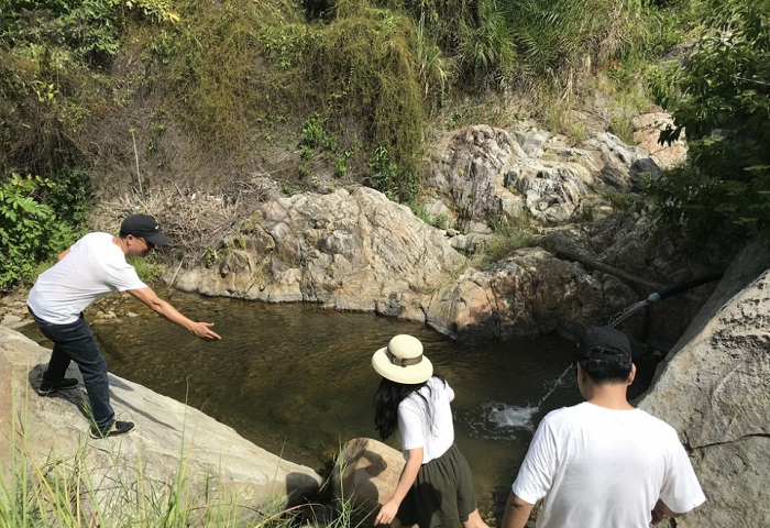 Fresh water stream in Sung Co Da Nang 