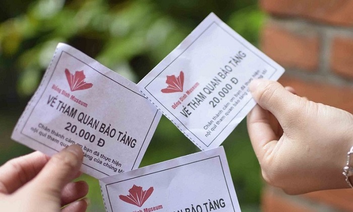 Tickets to visit Dong Dinh museum 