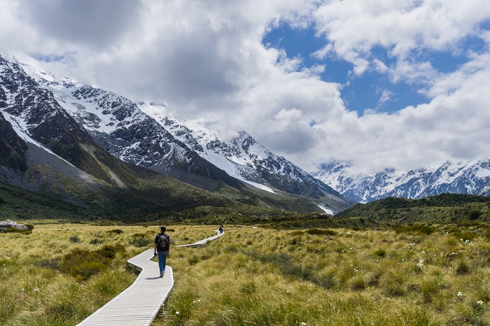 Vườn quốc gia Aoraki Mount Cook - Những địa điểm du lịch New Zealand nổi tiếng nhất