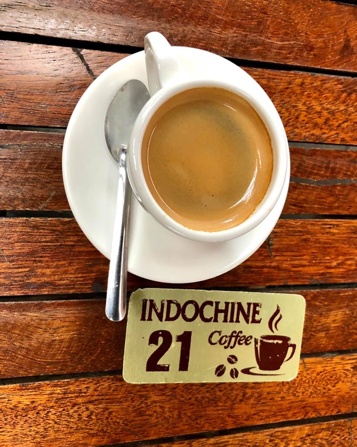 Indochine Coffee beautiful cafe in Kon Tum