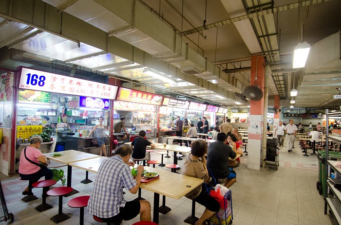Chinatown Complex Food Court - Khu ăn uống giá rẻ ở Singapore