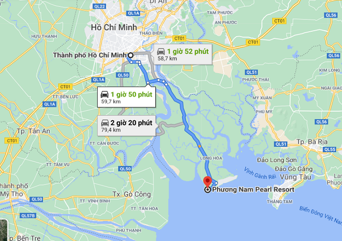 Phuong Nam marine eco-tourism area - move