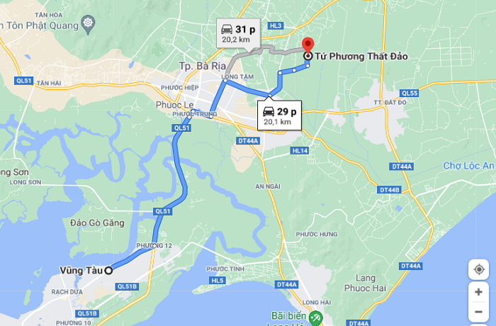 Tu Phuong That Dao eco-tourism area - move