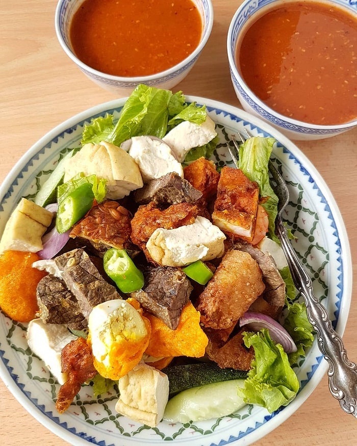 Pasembur - Món ăn truyền thống Malaysia
