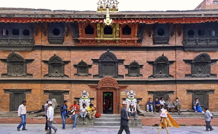 Kumari Ghar là 1 trong những điểm tham quan của Quảng trường Kathmandu Durbar