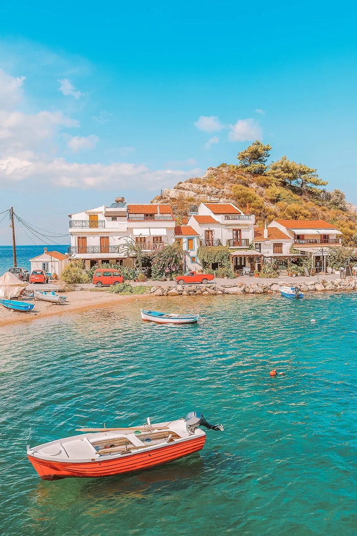 Samos, tên có nghĩa là “nước” - du lịch đảo Samos Hy Lạp