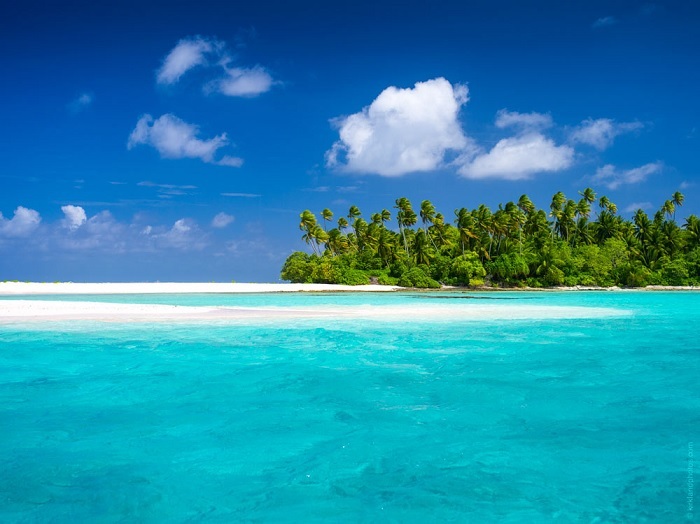 Với phần lớn diện tích đất nước chỉ cao hơn mực nước biển một mét - Du lịch Kiribati 