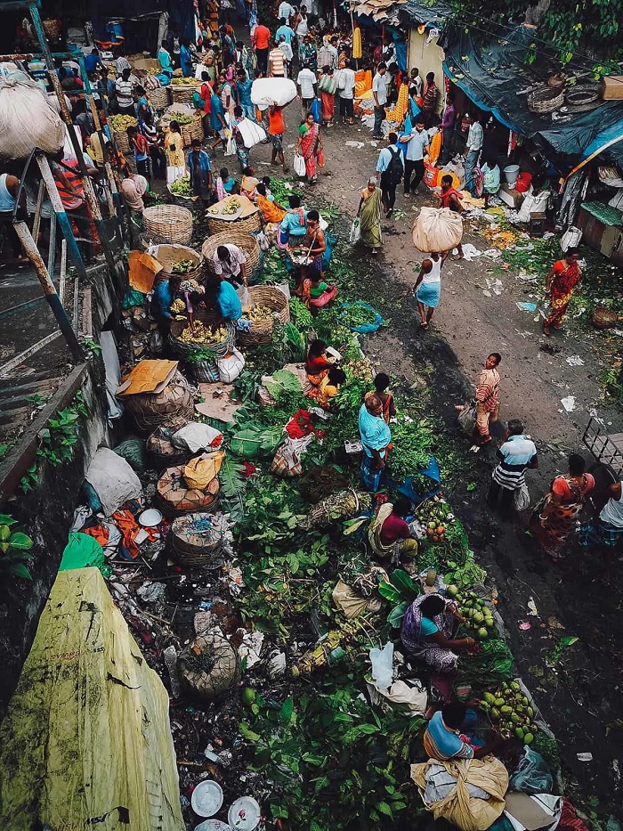 Khám phá chợ hoa Mallick Ghat - du lịch Kolkata