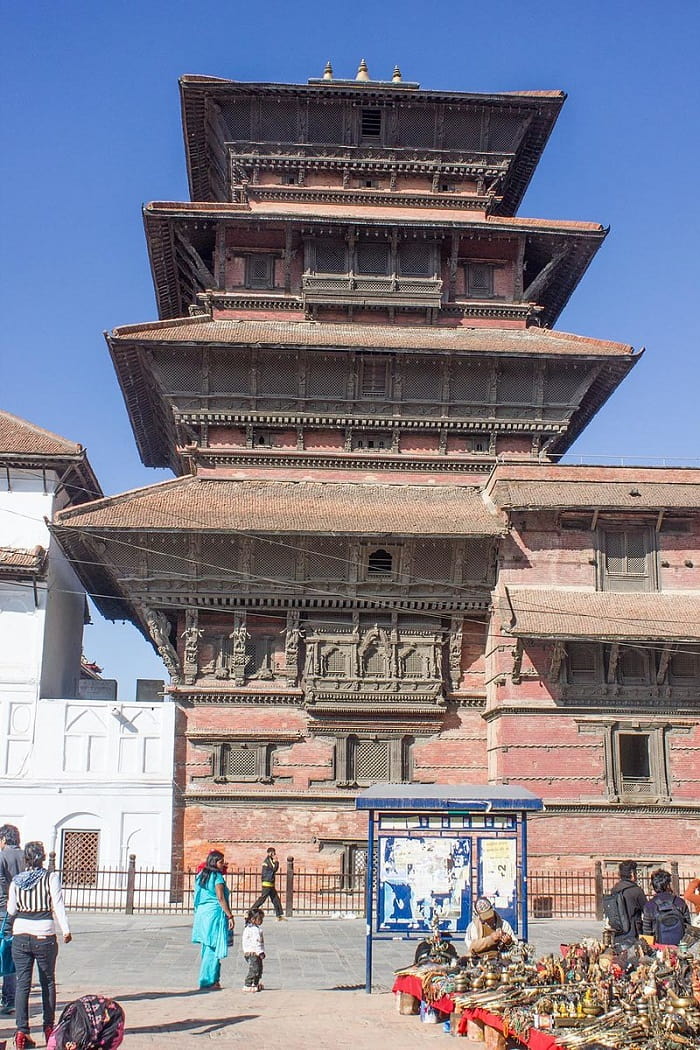  là 1 trong những điểm tham quan của Quảng trường Kathmandu Durbar