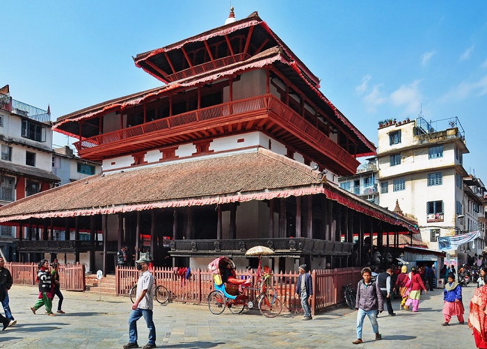Kasthamandap là 1 trong những điểm tham quan của Quảng trường Kathmandu Durbar