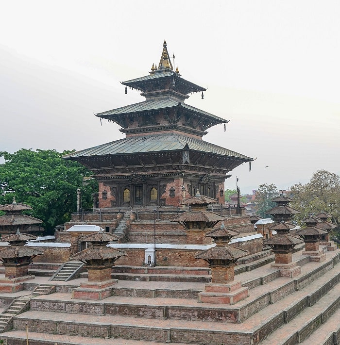 Đền Taleju là 1 trong những điểm tham quan của Quảng trường Kathmandu Durbar
