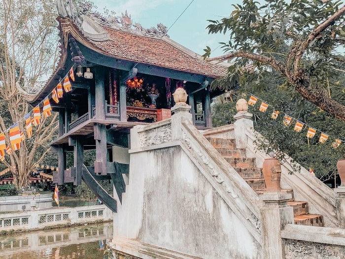 di tích lịch sử ở Hà Nội - chùa Một Cột