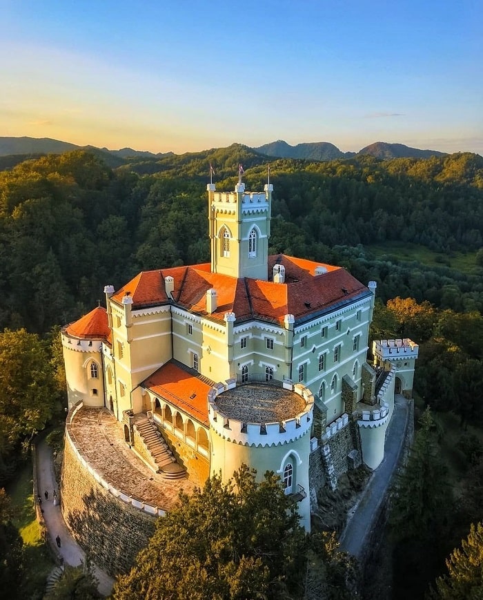 Lịch sử về lâu đài Trakoscan Croatia
