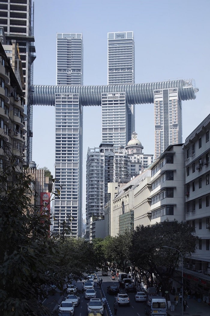 Kiến trúc ấn tượng của Skybridge Trùng Khánh 