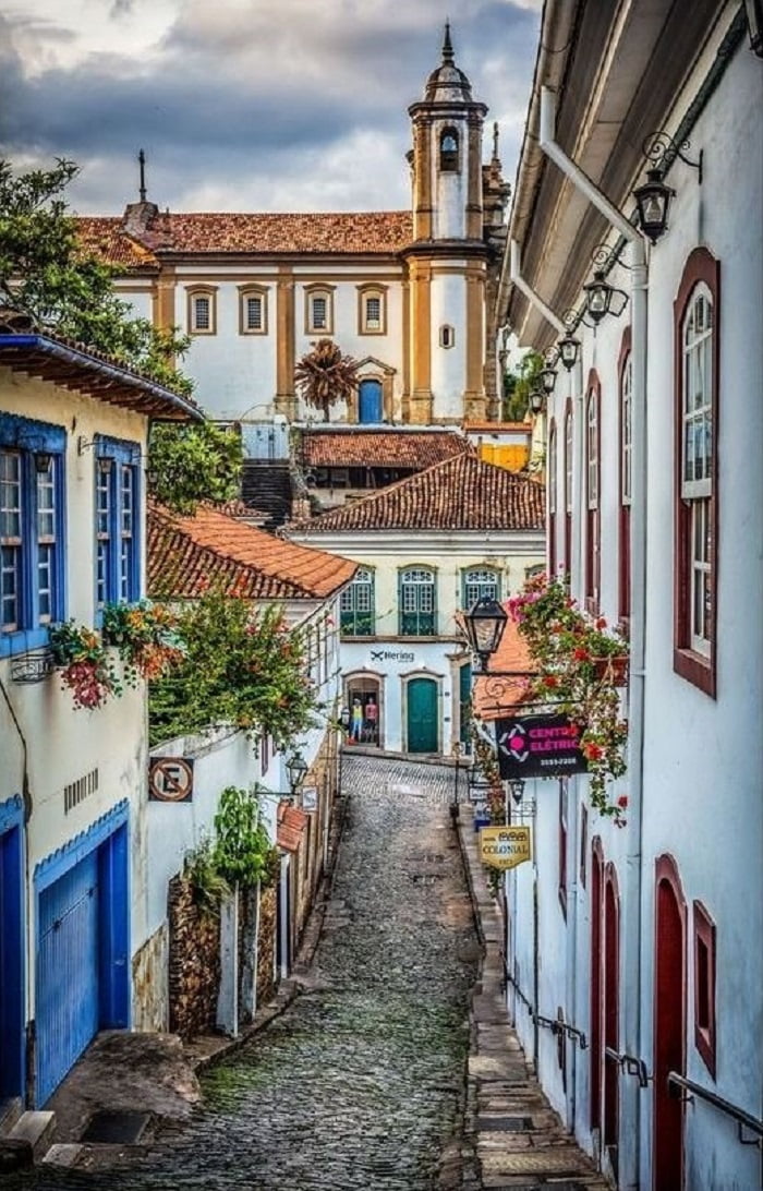 Kiến trúc độc đáo ở thành phố Ouro Preto
