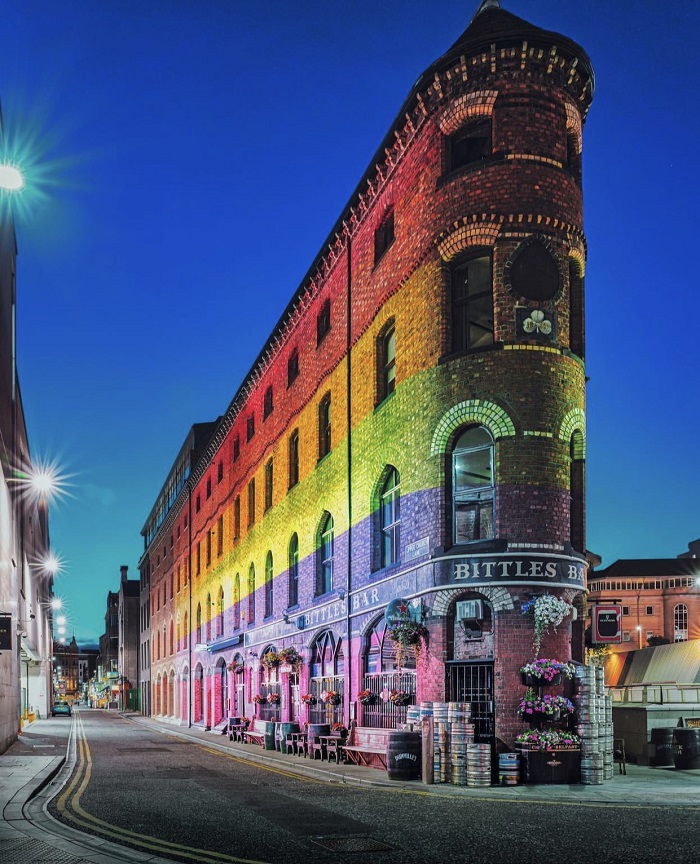 Đường phố ở thành phố Belfast - Hướng dẫn du lịch Ireland 