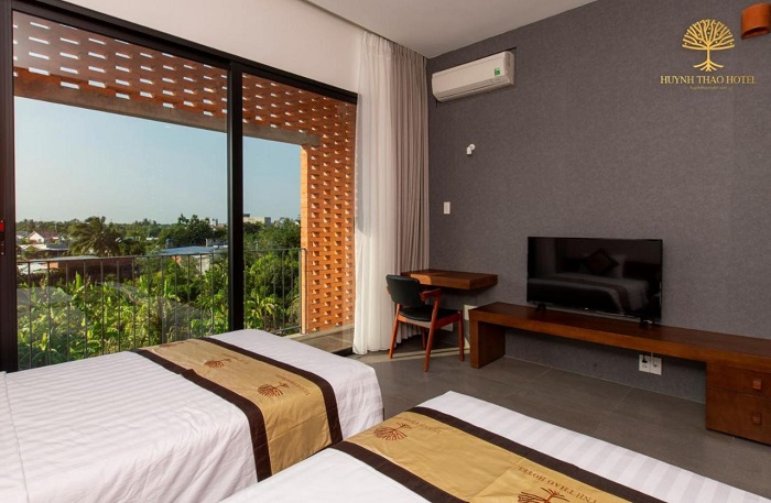 Huỳnh Thảo Hotel là một trong những khách sạn đẹp ở Bến Tre nhất định bạn phải đến