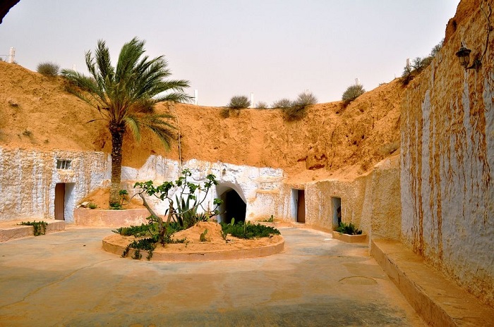 Kiến trúc độc đáo ở làng Matmata Tunisia