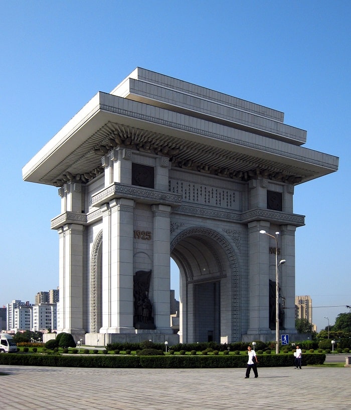 Kiến trúc của Khải Hoàn Môn Triều Tiên