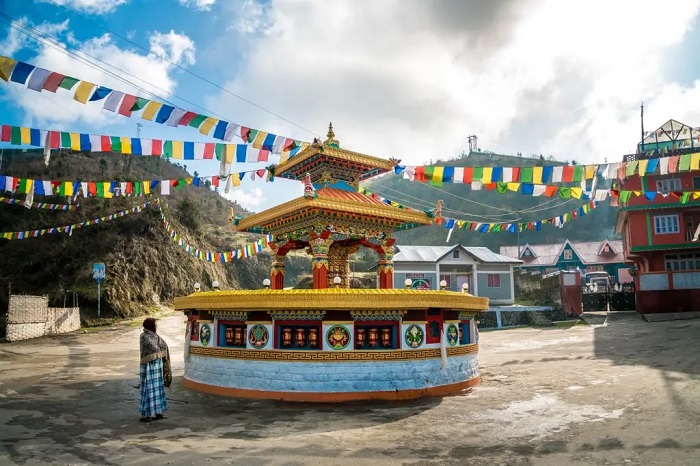 Một kinh luân Tây Tạng ở Tawang - Du lịch Arunachal Pradesh