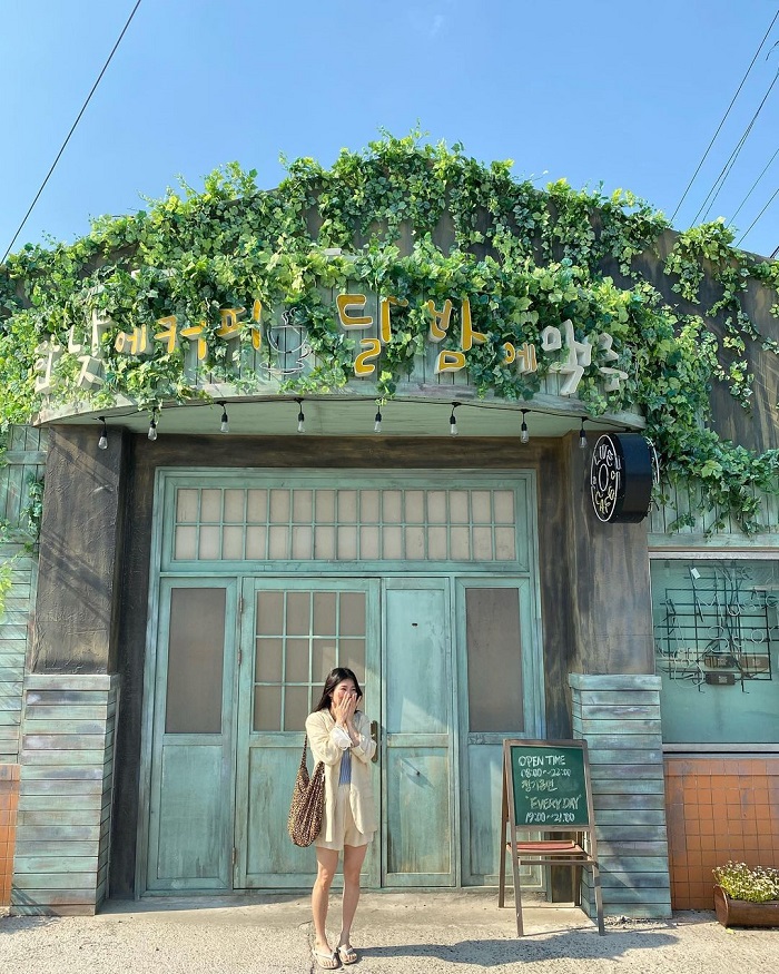 Tiệm cafe của ông chú Oh Chun Jae ở làng chài Hometown Cha-Cha-Cha 