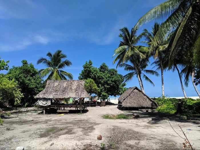Những túp lều cộng đồng - Du lịch Kiribati 