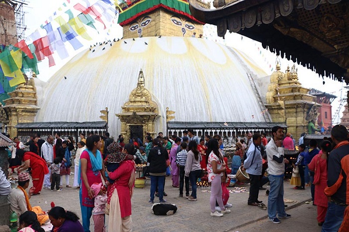 Những lễ hội diễn ra ở bảo tháp Swayambhunath Nepal
